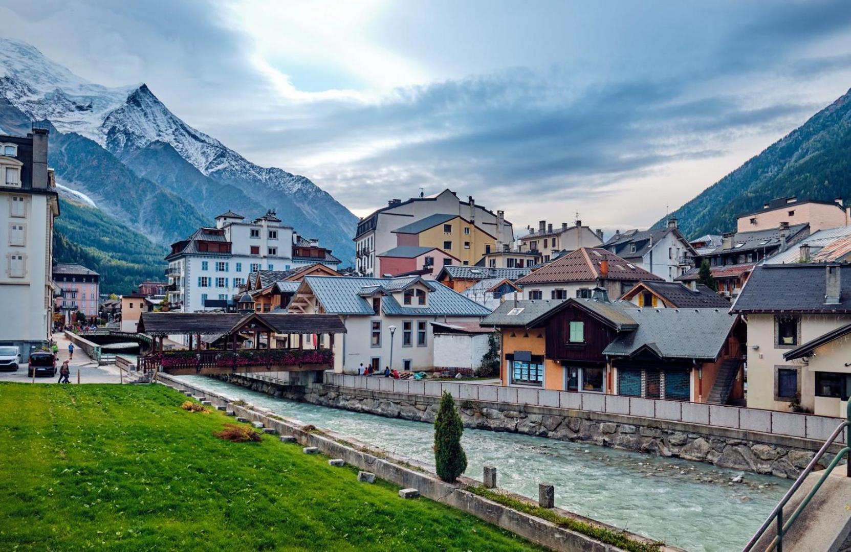 Top Floor Apartment Mansard - Central Chamonix Mont Blanc Haven Екстер'єр фото