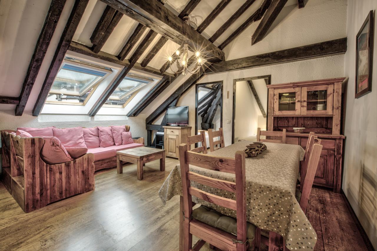Top Floor Apartment Mansard - Central Chamonix Mont Blanc Haven Екстер'єр фото