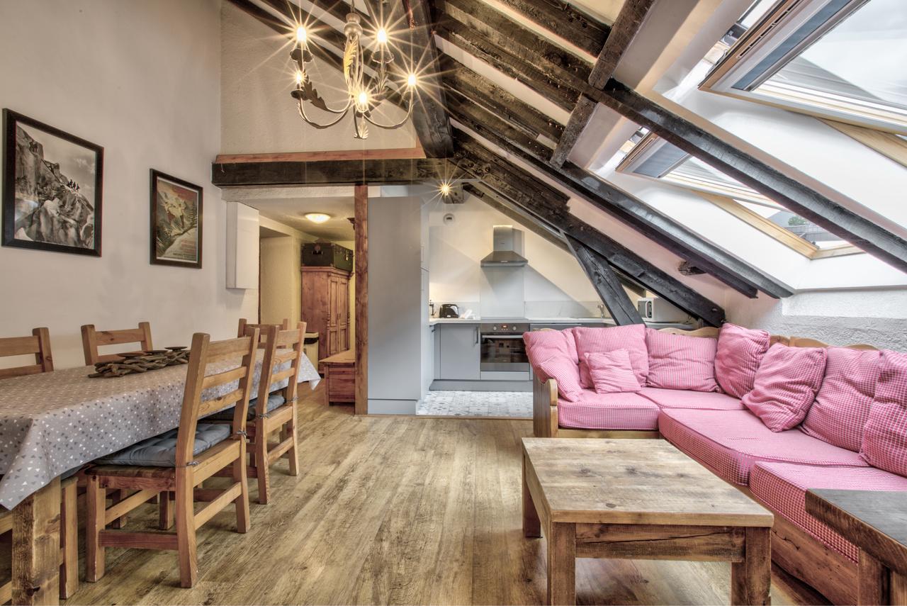 Top Floor Apartment Mansard - Central Chamonix Mont Blanc Haven Екстер'єр фото